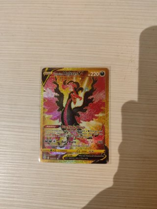 Carta Pokémon Moltres de Galar V 183/172 Dorada