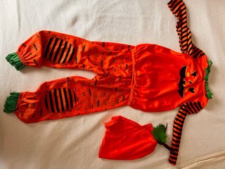 Disfraz de Calabaza para Halloween talla 2-3
