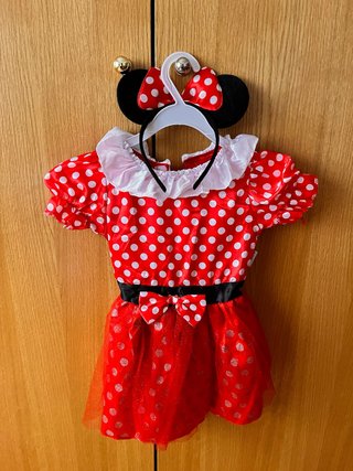 Disfraz Minnie Mouse Talla 2-3