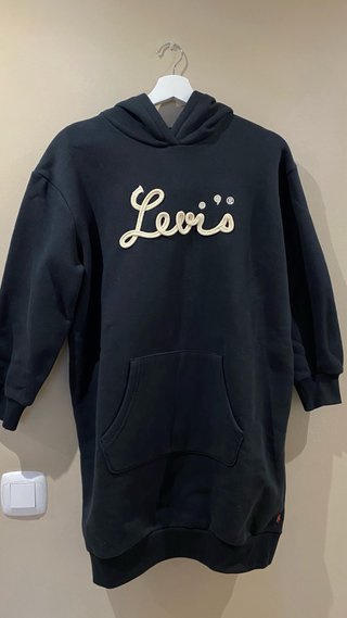 Sudadera Vestido Levi's Negra