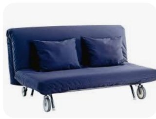 Divano letto Ikea PS blu