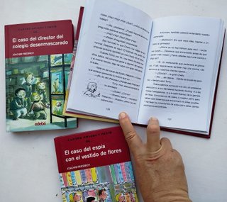 3 libros Cuatro amigos y medio: el misterio de...