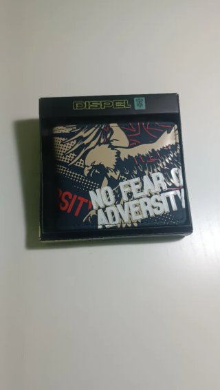 Cartera hombre DISPEL No Fear Adversity