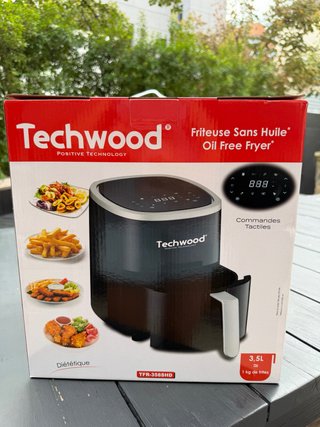 Freidora sin aceite Techwood 3,5L