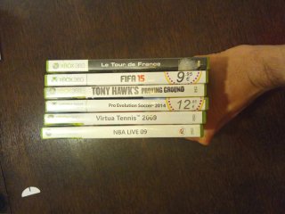 Confezione 6 Giochi Xbox 360: Sport e Corse