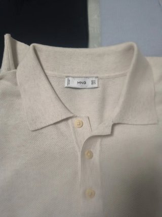 3 Polos Mango Hombre Talla M