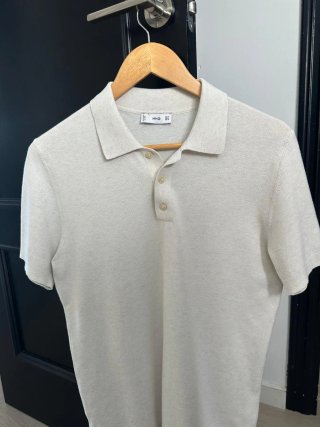 3 Polos Mango Hombre Talla M