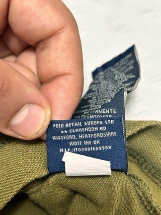 Polo Ralph Lauren Polo Jeans Verde Oliva Patchwork