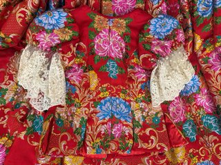 Traje de Fallera Rojo