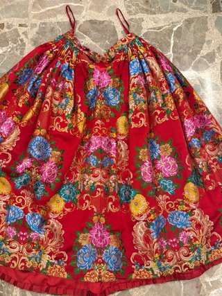 Traje de Fallera Rojo