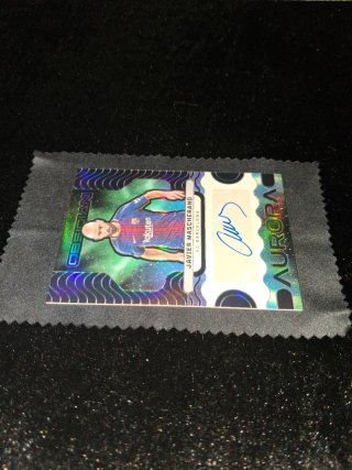 Cromo Javier Mascherano Autógrafo Panini Barça