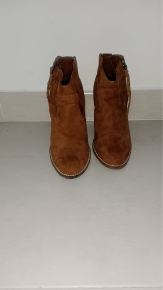 Botines Marrones de Tacón