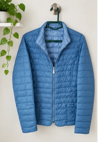 Chaqueta Reversible Azul