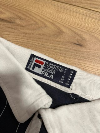 Polo Fila White Line azul marino talla M