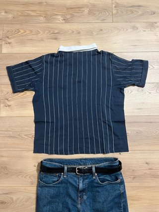 Polo Fila White Line azul marino talla M