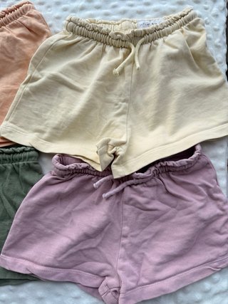 Lote 4 shorts niña talla 3-4