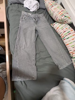 Pantalones baggy Zara grises