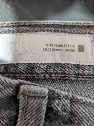 Pantalones baggy Zara grises