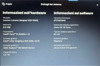 Portatile Lenovo IdeaPad 330-15IKB Argento