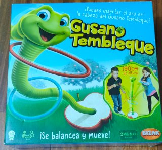 Juego Gusano Tembleque Bizak