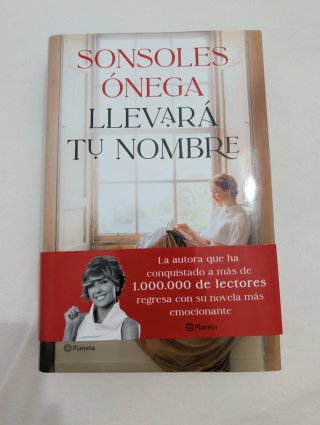 Libro Sonsoles Onega sin usar