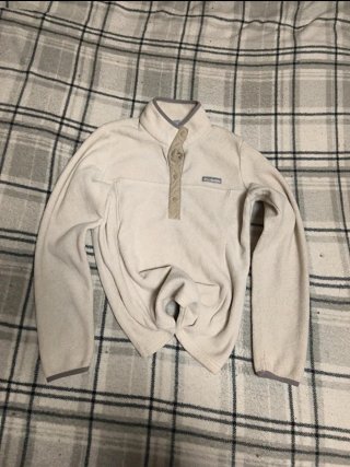 Forro Polar Columbia Crema Talla M