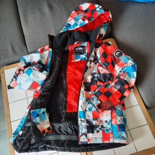 Chaqueta de esquí Quiksilver Mission Printed