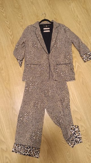 Conjunto Twinset Animal Print
