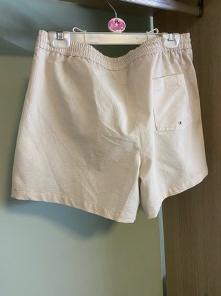 Pantalón corto Zara hombre beige