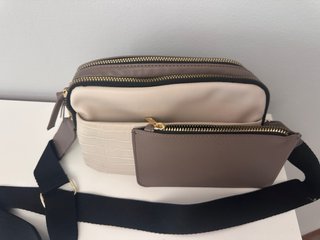 BANDOLERA TRICOLOR CON MONEDERO PRIMARK