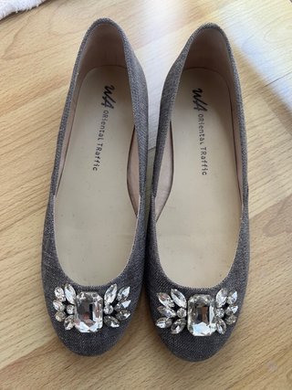 Bailarinas grises Talla 36