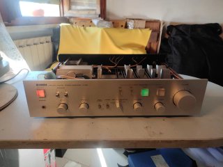 Yamaha A550 revisionato amplificatore