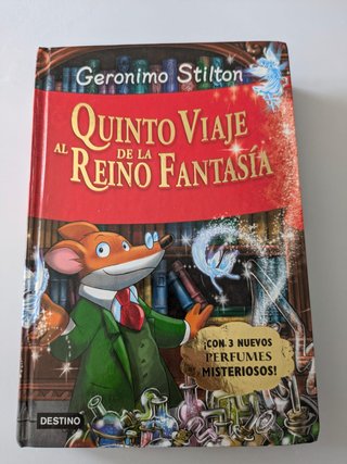 Libro de Gerónimo Stilton  - Quinto Viaje al Reino