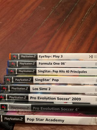 Lote 8 Juegos PlayStation 2 (PS2)