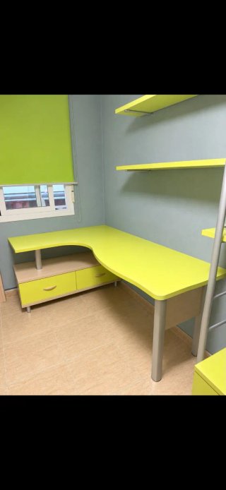 Dormitorio Juvenil con Escritorio