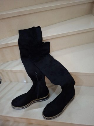 Botas Altas Negras Talla 40