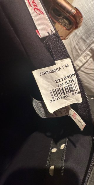 Traje de flamenca lunares