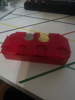 Monedero organizador monedas Euro