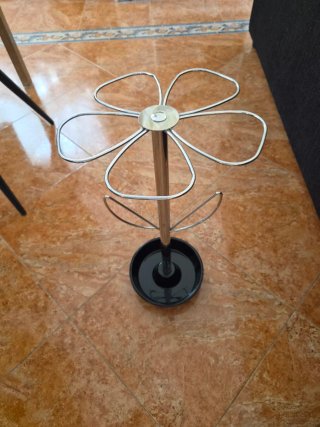 Paragüero Metálico Diseño Flor