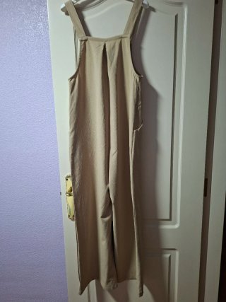 Mono beige de tirantes