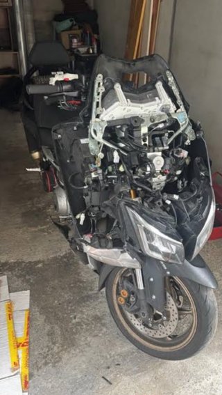 Yamaha TMAX 530 2016 Desmontado