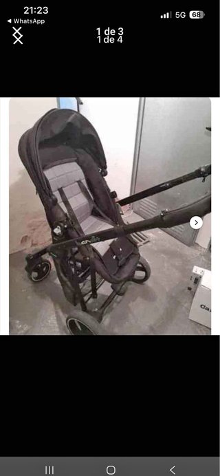 Carro de paseo para niño.