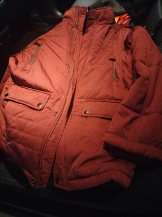 Cazadora Invierno Caballero /Rojo