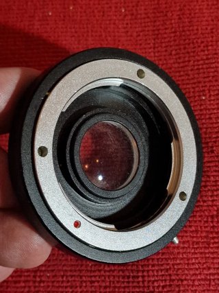 Anello adattatore Minolta MD su Nikon AI