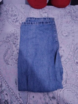 Pantalón Baggy Jean Azul