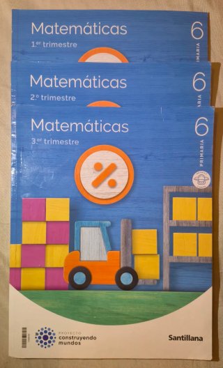Matemáticas, 6 Primaria, Santillana.