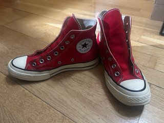 Converse Chuck 70 Rojas personalizadas.