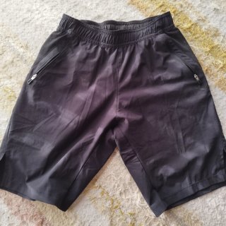 Pantalón corto Decathlon negro 11/12 años