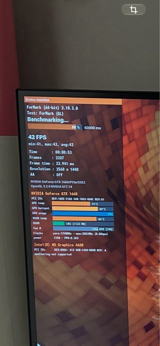 Tarjeta Gráfica ASUS GeForce GTX 1660 6GB