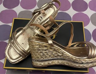 Sandalias Doradas Talla 39